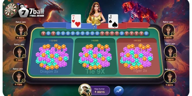 Giới thiệu về Dragon Tiger và sự phổ biến tại 77ball